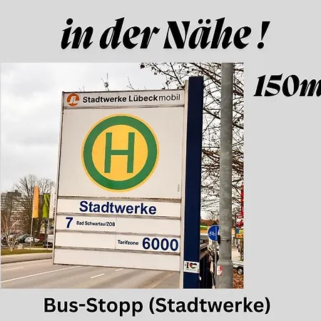 Gemuetlich 8, Netflix Und Kaffee Frei, Parken Vor Der Tuer * Lubeck